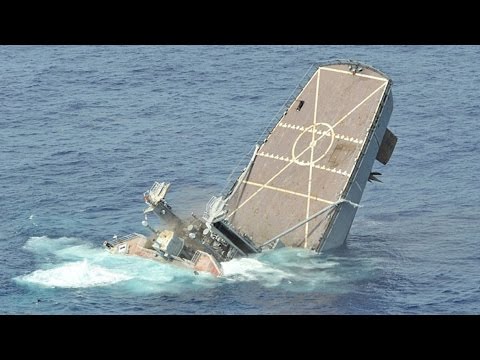 Η βύθιση του USS Ogden από τορπίλη στην άσκηση RIMPAC (βίντεο)